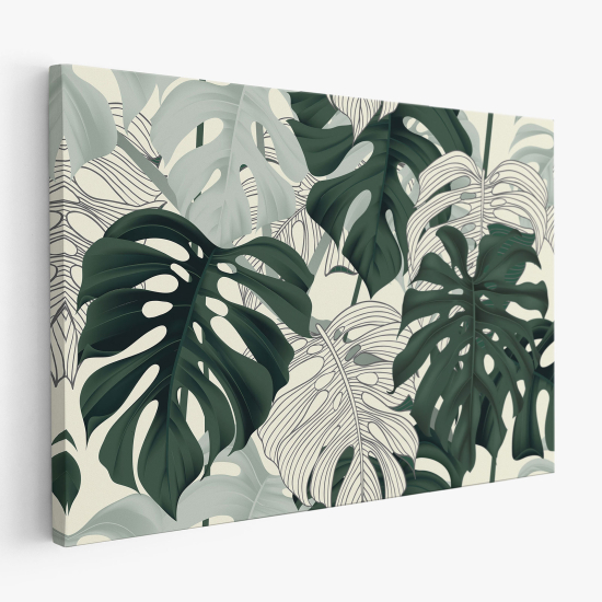 Canvas Print - Tropical Leaves