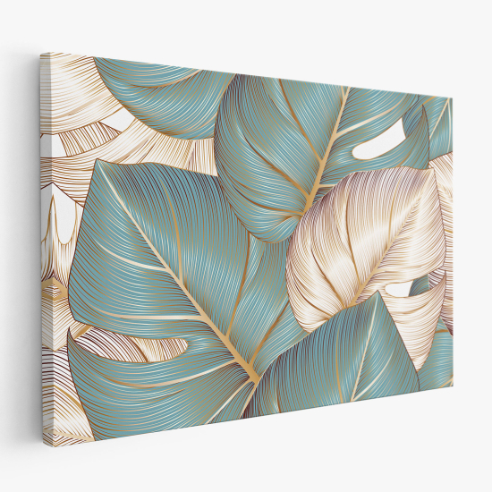 Canvas Print - Tropical leaves