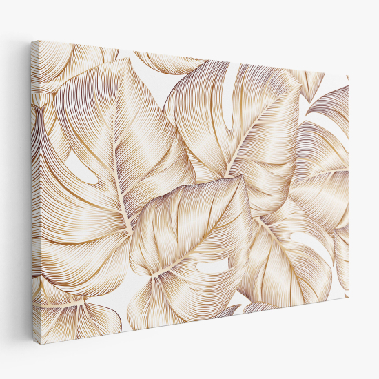 Canvas Print - Tropical leaves