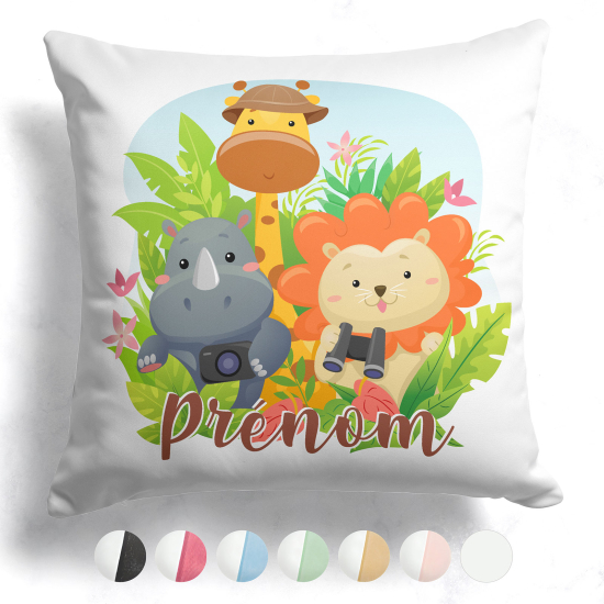 Customized two-tone Pillow - Animals