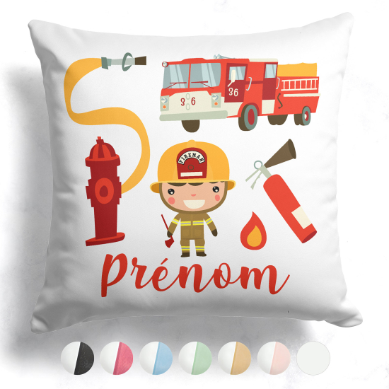 Customized two-tone Pillow - Firefighter