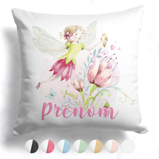 Customized two-tone Pillow - Flower Fairy