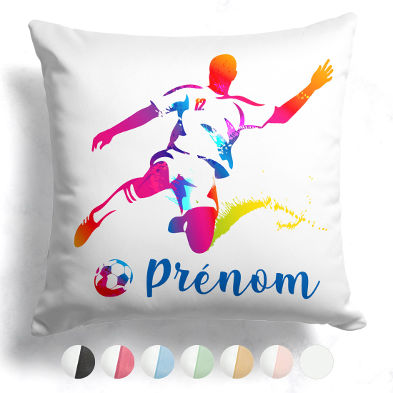 Customized two-tone Pillow - Footballer