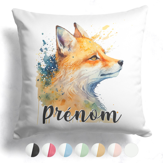 Customized two-tone Pillow - Fox