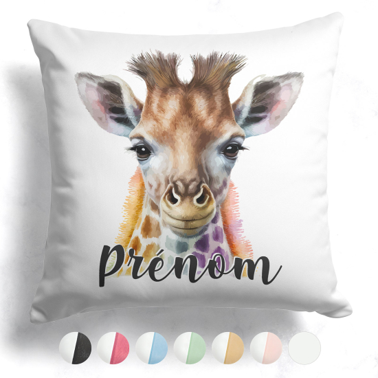 Customized two-tone Pillow - Giraffe