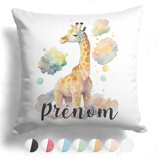 Customized two-tone Pillow - Giraffe