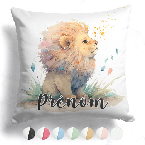 Customized two-tone Pillow - Lion Cub