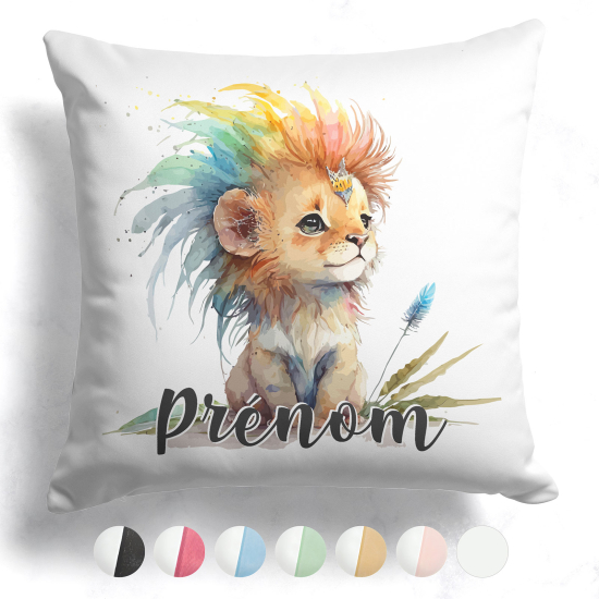 Customized two-tone Pillow - Lion Cub