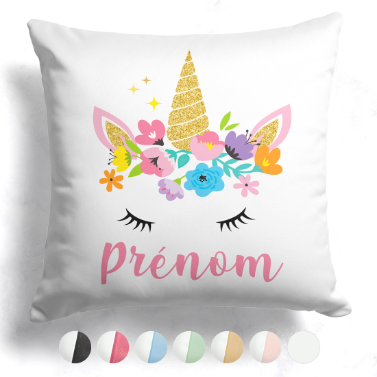 Customized two-tone Pillow - Magic Unicorn