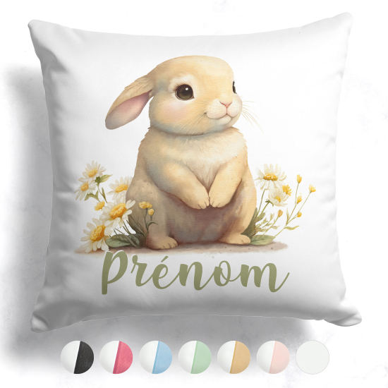 Customized two-tone Pillow - Rabbit