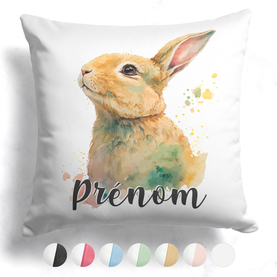 Customized two-tone Pillow - Rabbit