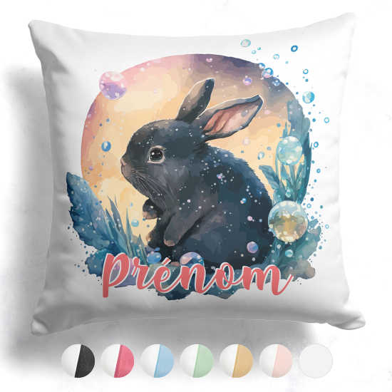 Customized two-tone Pillow - Rabbit