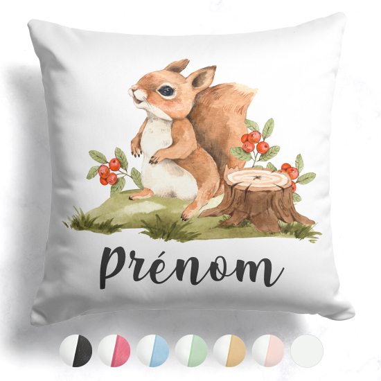 Customized two-tone Pillow - Squirrel