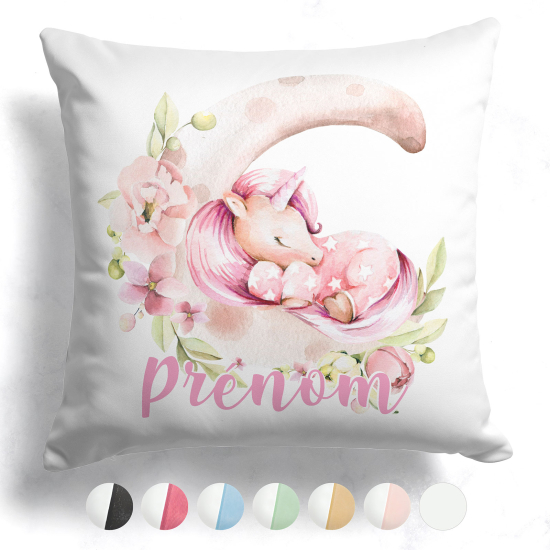 Customized two-tone Pillow - Unicorn