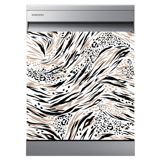 Dishwasher Sticker - Animal skin