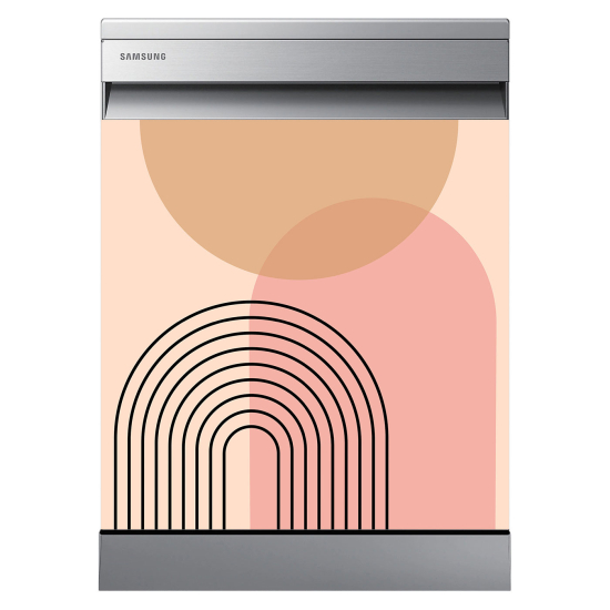 Dishwasher Sticker - Boho pattern