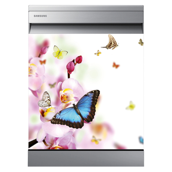 Dishwasher Sticker - Butterflies