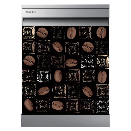 Dishwasher Sticker - Coffee Beans