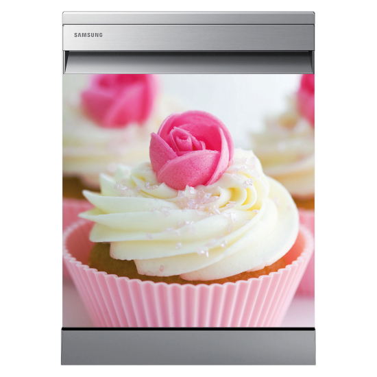 Dishwasher Sticker - Cup Cake