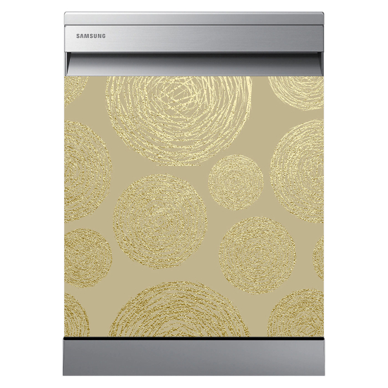 Dishwasher Sticker - Design Circles