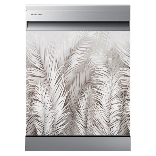 Dishwasher Sticker - Feathers