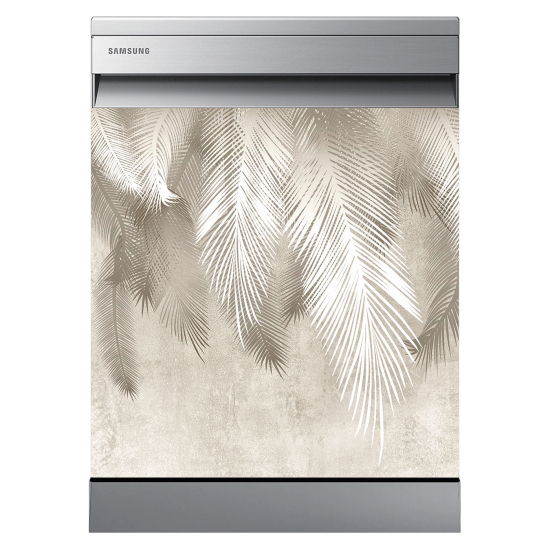 Dishwasher Sticker - Feathers