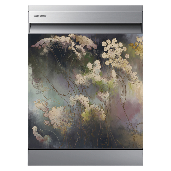 Dishwasher Sticker - Flowers