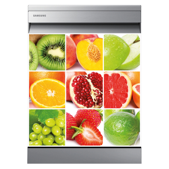 Dishwasher Sticker - Fruits