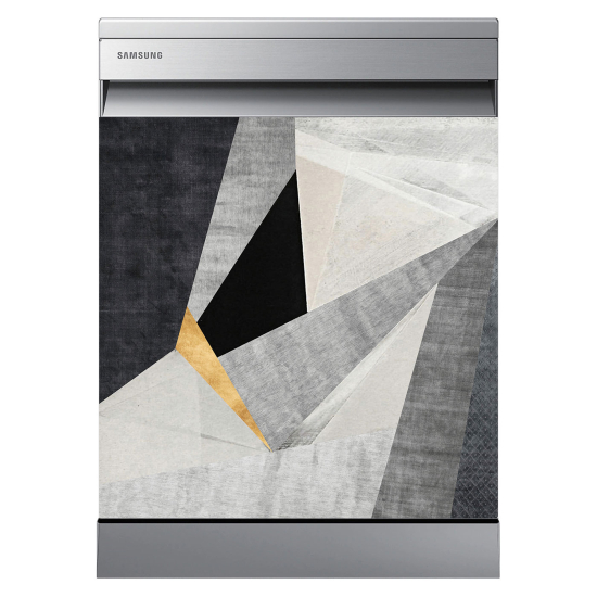 Dishwasher Sticker - Geometric pattern