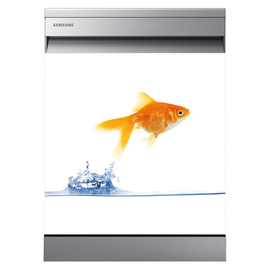 Dishwasher Sticker - Goldfish