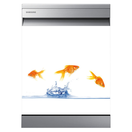 Dishwasher Sticker - Goldfish