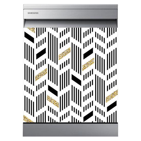 Dishwasher Sticker - Graphic pattern