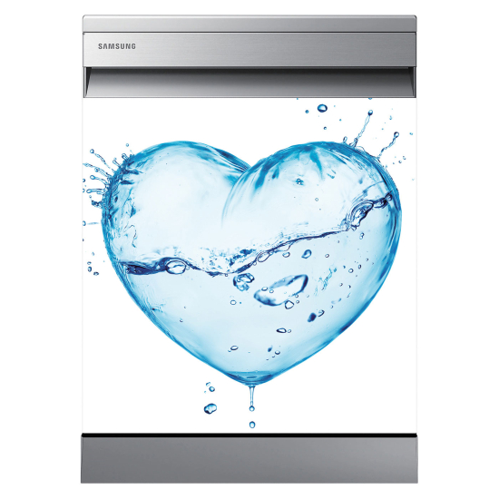 Dishwasher Sticker - Heart