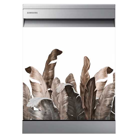 Dishwasher Sticker - Leaves