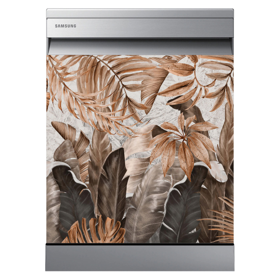 Dishwasher Sticker - Leaves