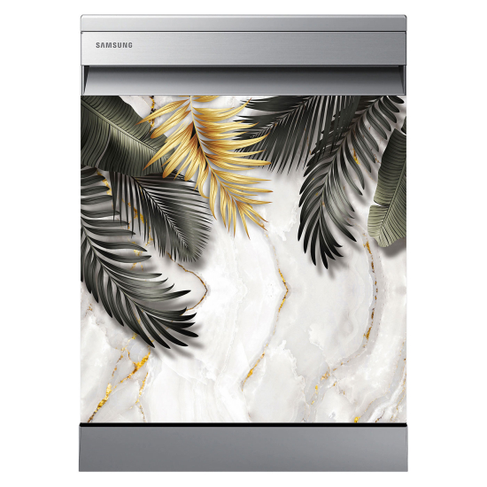 Dishwasher Sticker - Leaves