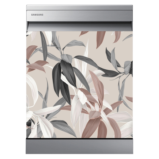 Dishwasher Sticker - Leaves