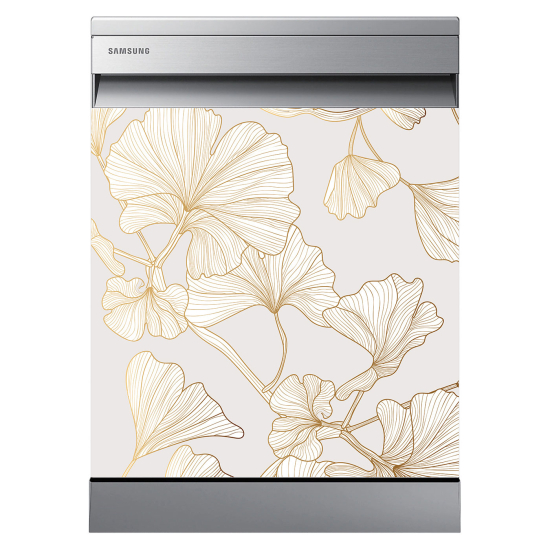 Dishwasher Sticker - Leaves