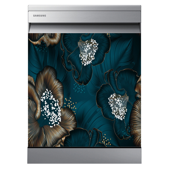 Dishwasher Sticker - Leaves