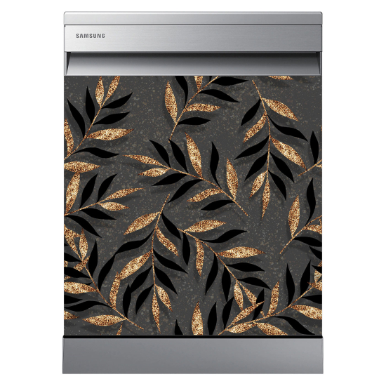 Dishwasher Sticker - Leaves