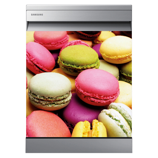 Dishwasher Sticker - Macaroons