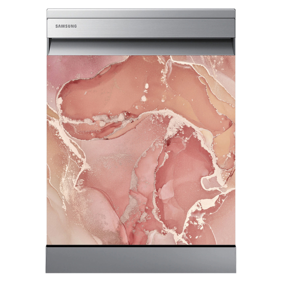 Dishwasher Sticker - Marbled effect