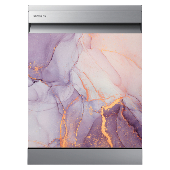 Dishwasher Sticker - Marbled effect