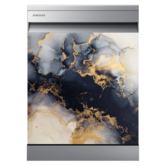 Dishwasher Sticker - Marbled effect