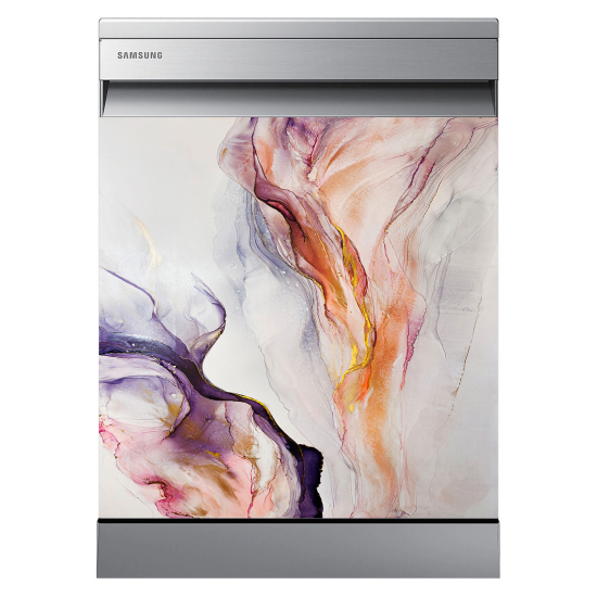 Dishwasher Sticker - Marbled effect