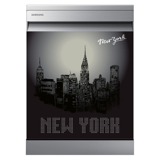 Dishwasher Sticker - New York