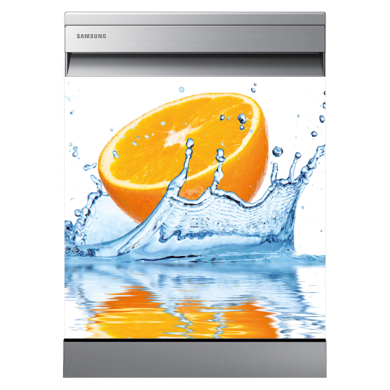 Dishwasher Sticker - Orange