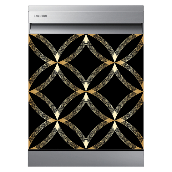 Dishwasher Sticker - Oriental pattern