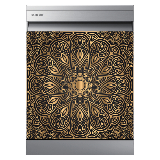 Dishwasher Sticker - Oriental pattern