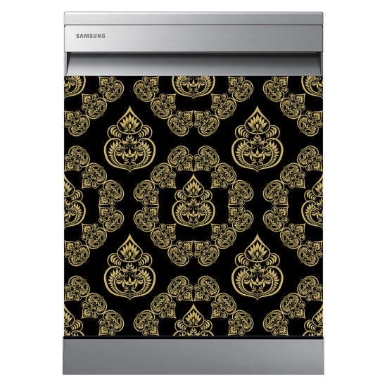 Dishwasher Sticker - Oriental pattern